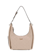 GUESS 1 USCITA Guess Borsa a Spalla Donna Simply Taupe Logo - Beige Simply Taupe Logo